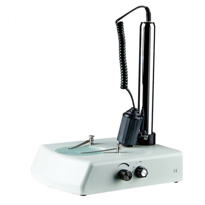 b2立柱式透射反射光底座上下leCd灯上下卤素灯亮度可调体视显微镜