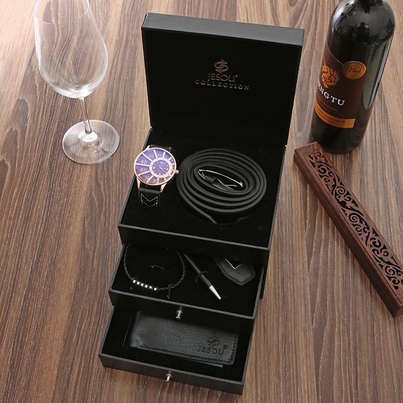 极速Watch Luxury Gift Set Sunglass Belt Wallet neckties for