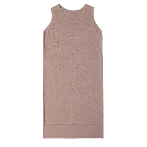 胖mm宽松显瘦背心连衣裙女中长款无袖冰丝针织裙特大码吊带打底衫