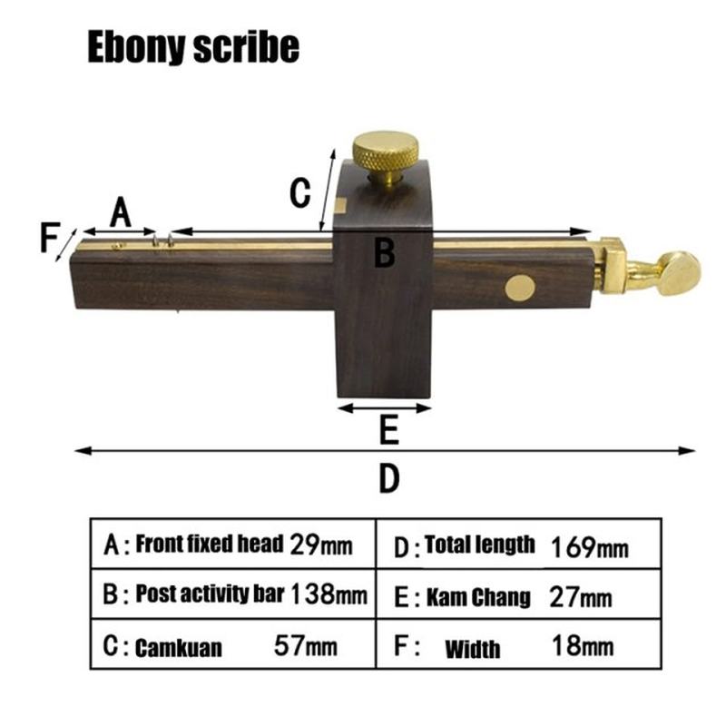 速发Mortise Gauge- Woodworking Scriber Marking Gauge, Wood