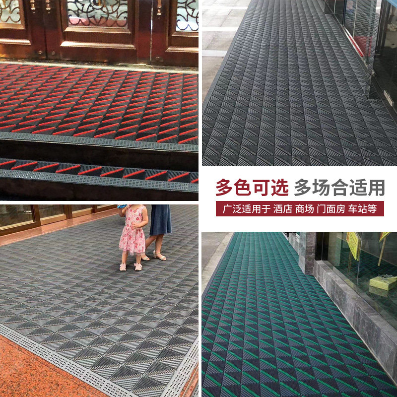 室外防滑地垫酒店门口脚垫户外商用进门蹭土门垫入户门外防水地毯