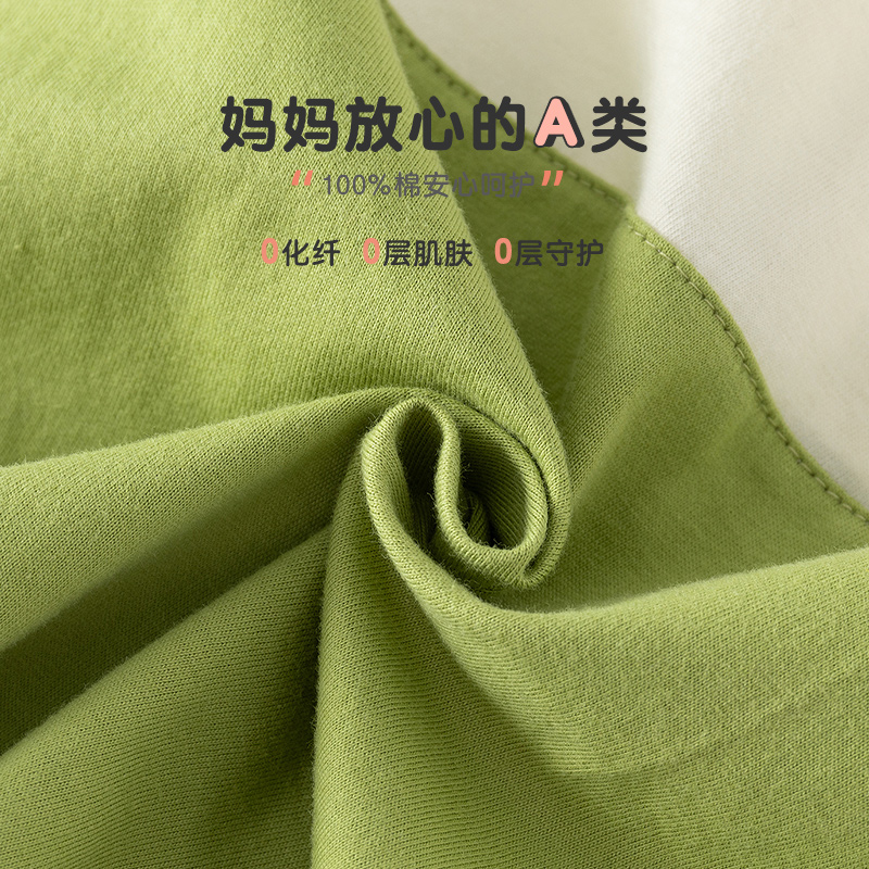 夏季婴儿连体衣i服包屁衣新生儿男宝宝薄款纯棉包臀衣可爱洋气爬