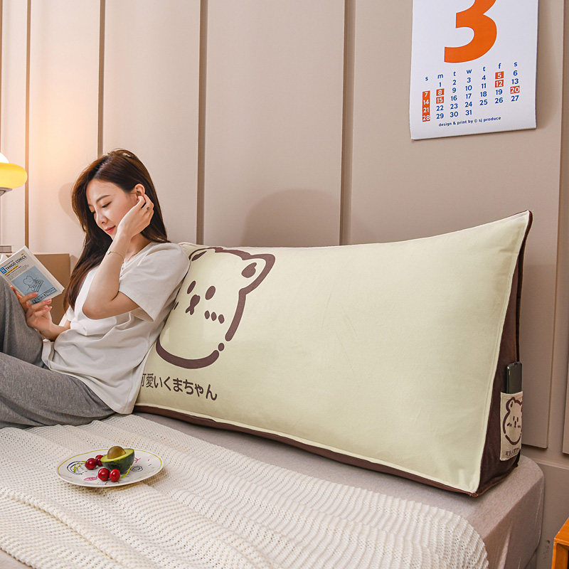 卡通三角床上靠枕床头靠垫榻榻米软包沙发大靠背儿童抱枕头护腰枕,居家布艺,床头靠垫,淘宝优惠券,粉丝福利购,淘宝优惠卷