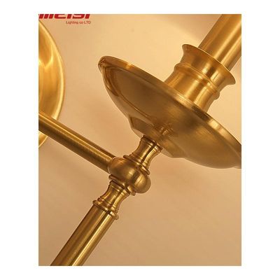 网红American Style Vintage LED Wall sconce Double Copper Wal