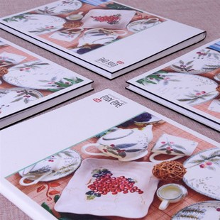 菜谱设计制作菜谱定制菜单本菜单制作菜谱本活页软壳彩绘定制印刷
