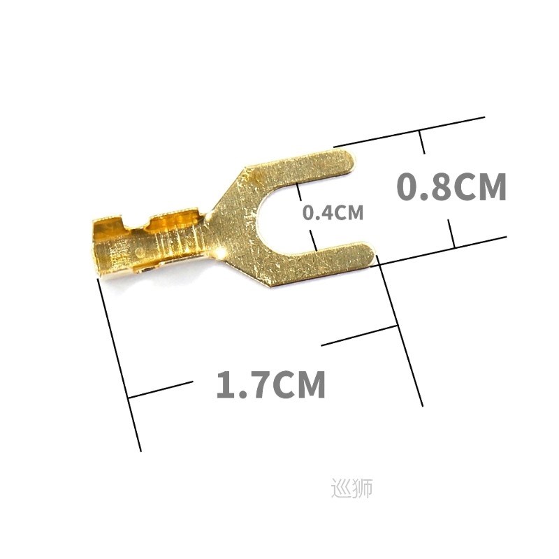 300/400PCS Fork-Type brass Terminal SN-48B hand tool quick E