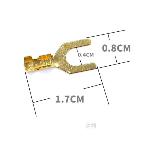 300/400PCS Fork-Type brass Terminal SN-48B hand tool quick E