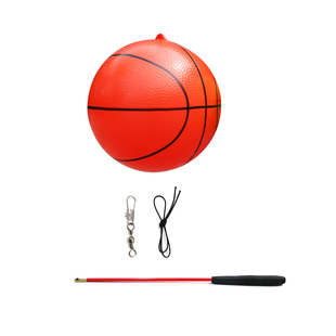 甩甩球中老年人健n身弹力球儿童甩手球锻炼肩颈南瓜球摔摔球