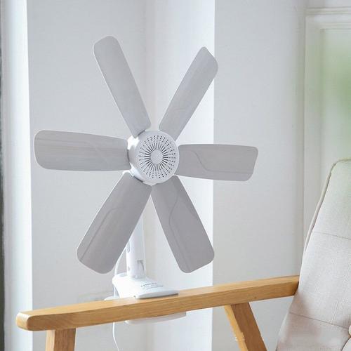 风扇迷你大风力学生宿舍床头家用夹扇轻音小风扇床上夹式小夹扇电