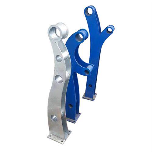 防 不锈钢钢板工厂复合立柱碳钢护栏桥梁管道路 隔离立柱护栏304