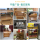麻将机茶水架多功能m茶几实木麻将桌边置物架棋牌室可移动小型茶