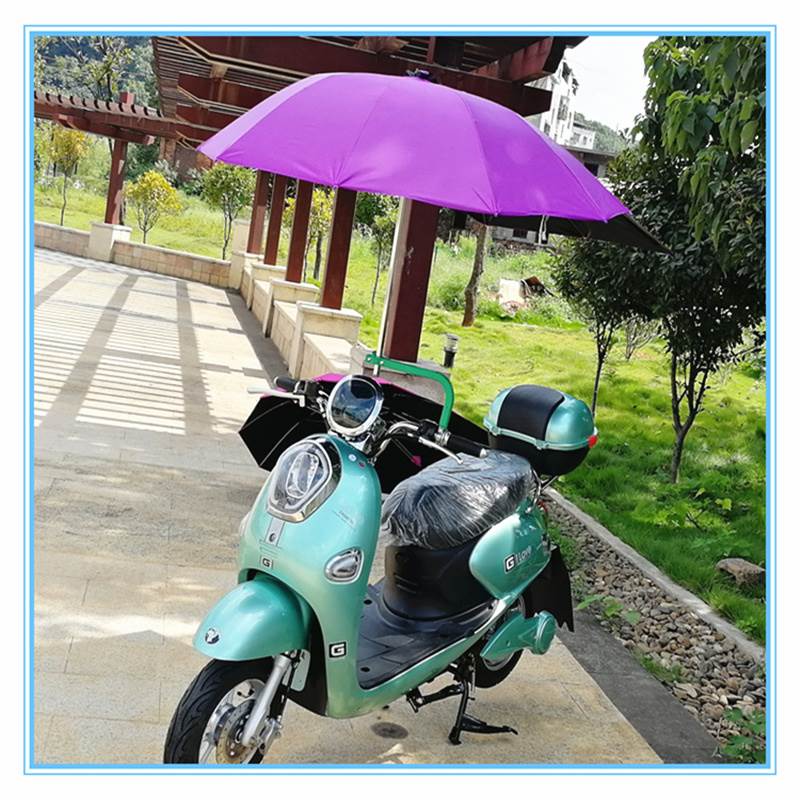 骑电动车雨专电瓶车遮雨棚三型可折叠挡雨棚可拆卸小轮车伞用防风