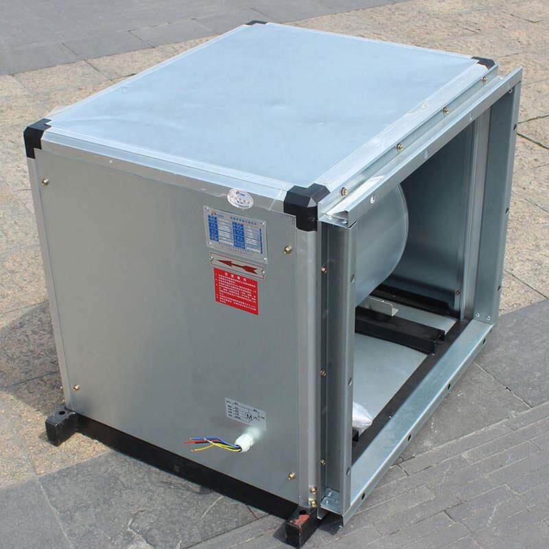 现货速发九州普惠箱式离心风机厨房排烟通风机220v静音风柜380v排