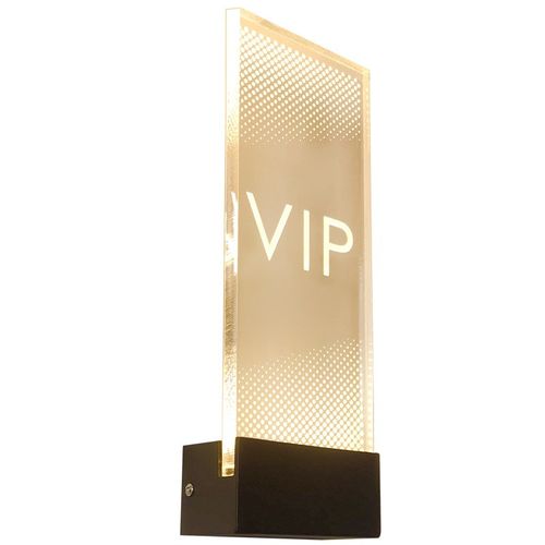 VIP贵宾室发光门牌创意包厢门牌号高档会所带灯提示牌美容院标识