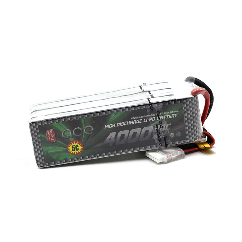 ACE4000mAh 2S 7.4V/3S 11.1V/4S14.8V/6S22.2V航模锂电池25C