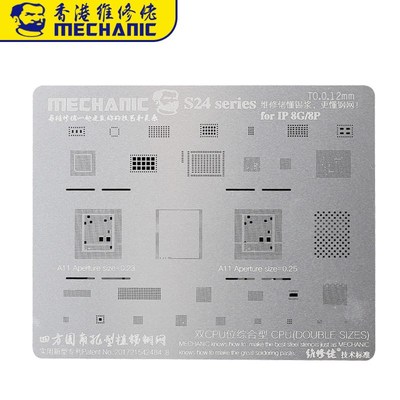Mechanic BGA Reballing Stencil for iPhone 5 5s 6 6S 7 8 X I