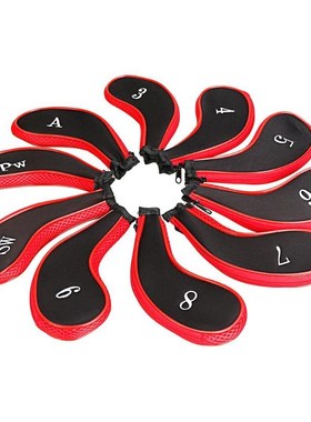 10pcs Golf Clubs putter cover head Iron Set Putter Headcover