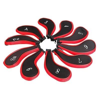 10pcs Golf Clubs putter cover head Iron Set Putter Headcover