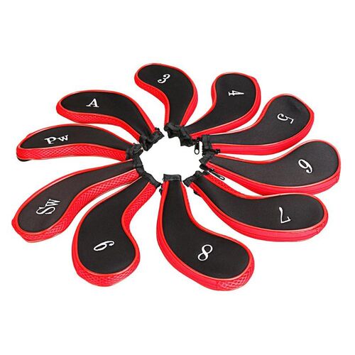 10pcs Golf Clubs putter cover head Iron Set Putter Headcover
