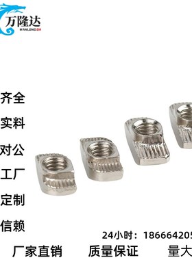 替怡合达T型螺母 AHC21-206/308/408/4010/G306/G408-M4/M5/M6/M8