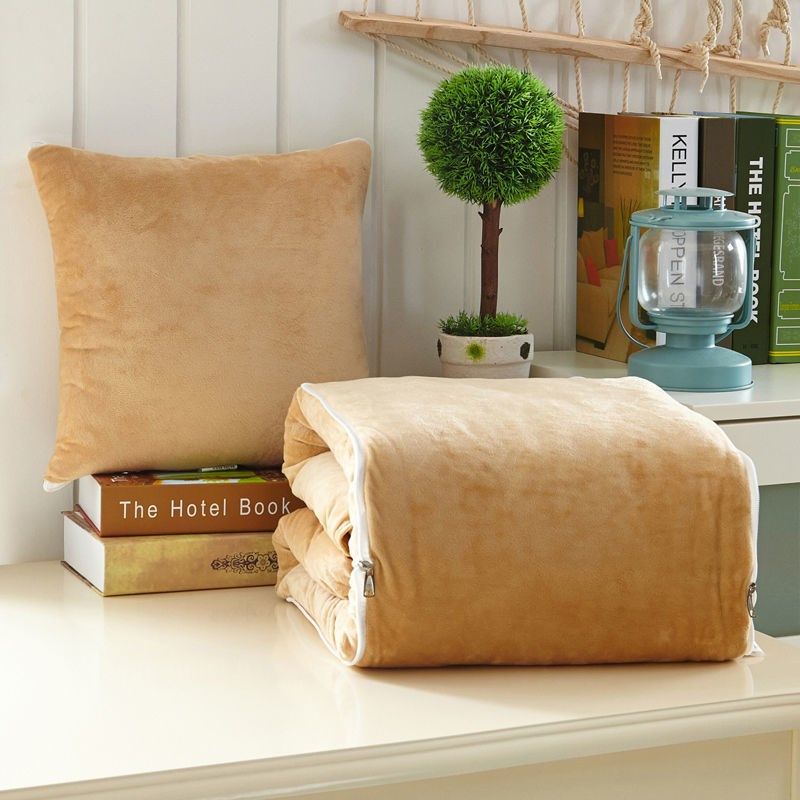 新款车载抱枕被子两用加厚保暖双面水晶绒汽车靠办公室午休沙发午,居家布艺,抱枕被,淘宝优惠券,粉丝福利购,淘宝优惠卷