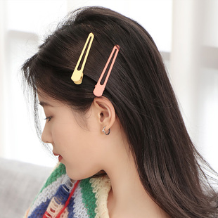 大号鸭嘴夹女彩色发夹发量多後脑勺一字夹碎发发夹头饰盘头发夹子