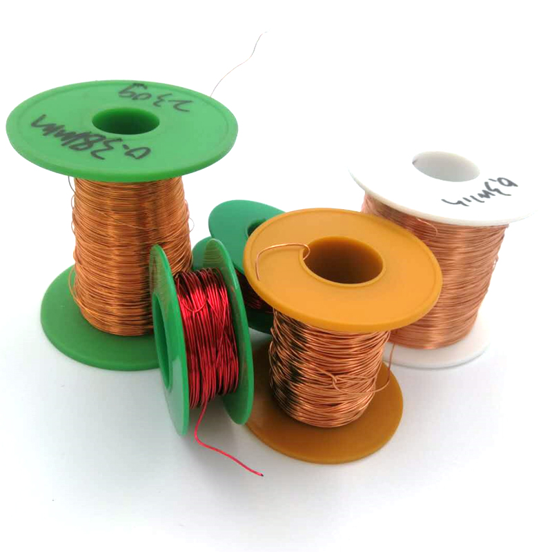 QA-1/155(2UEW )直焊型高温圆漆包线铜线0.2/7/8/9/1.5mm1斤起售