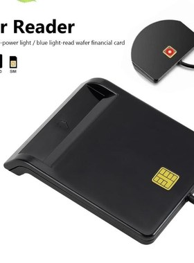 USB Smart Card Reader DNIE ATM CAC IC ID SIM Card Reader fo