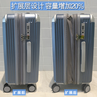 拉链款行李箱男女大学生党22寸24结实耐磨耐用加厚26超大容量箱子