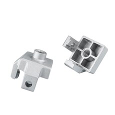 Машина песочное 地机脚连接件45铝30型材u配件40脚杯30新品40固定座连接器/料/挤