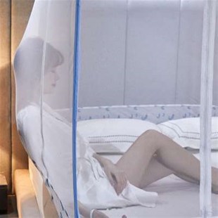 1.8m床公主三开门1.2米床纹账 1.5m 2022新款 蒙古包蚊帐家用免安装