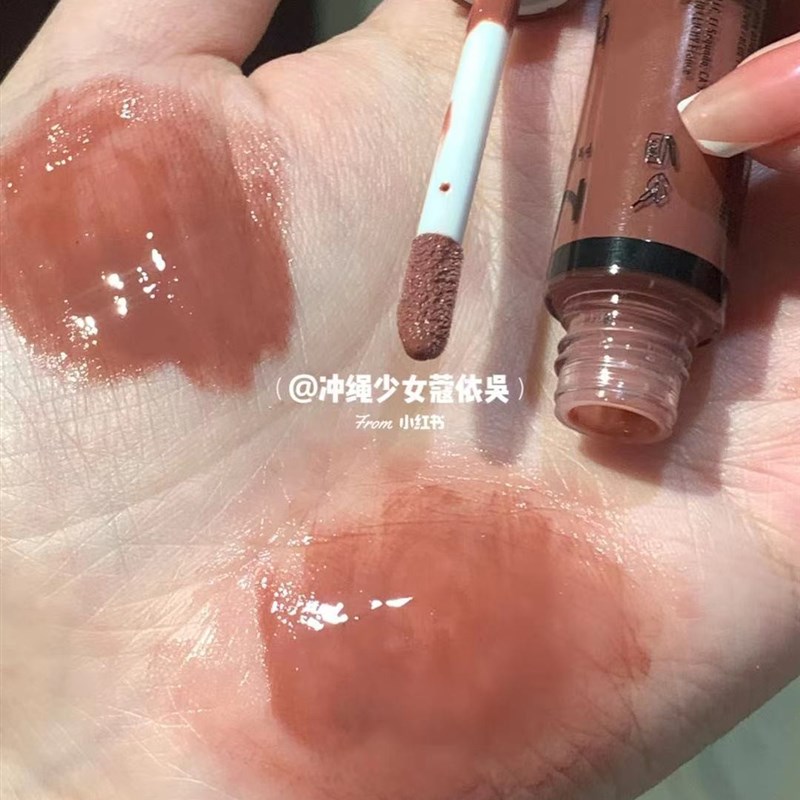 新品现货 日杂清透奶茶NYX butter gloss唇釉唇蜜BLG16 praline17 彩妆/香水/美妆工具 唇彩/唇蜜/唇釉/唇泥 原图主图