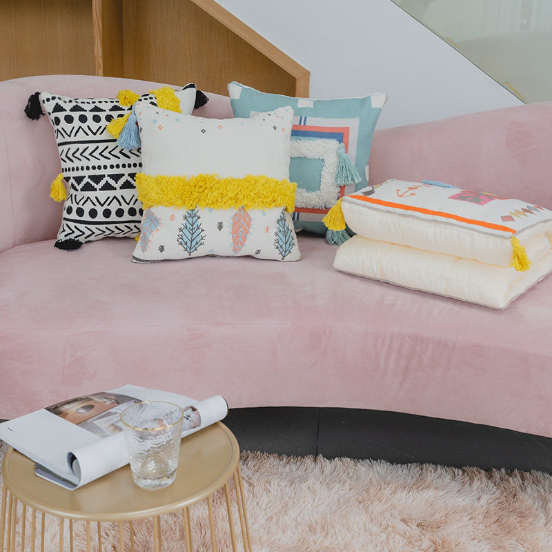 抱枕被子两用女生可爱粉色多功能办公室午睡小靠枕汽车空调被四季,居家布艺,抱枕被,淘宝优惠券,粉丝福利购,淘宝优惠卷