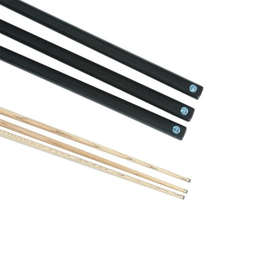 台球杆小头dba台球o斯诺克式黑八9球一体球杆英式通杆台球公杆