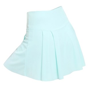 双面锦纶高腰速干防走光口袋运动网球裙羽毛球高尔夫跳舞跑步裙裤