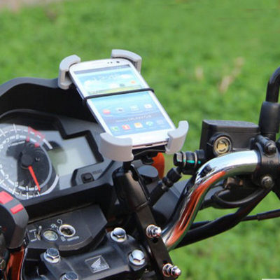 推荐Aluminum Bicycle Motorcycle Handlebar Mount Phone Holder