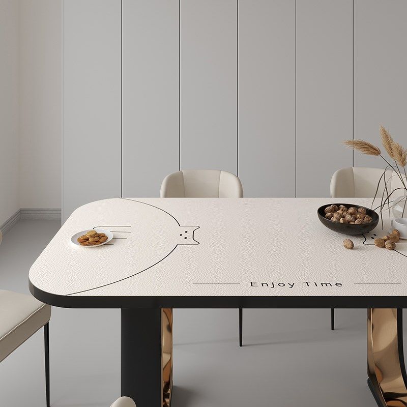 餐桌垫奶油风防烫耐脏茶几书桌隔热垫子PVC防水防油免洗可擦桌布,居家布艺,桌布,淘宝优惠券,粉丝福利购,淘宝优惠卷