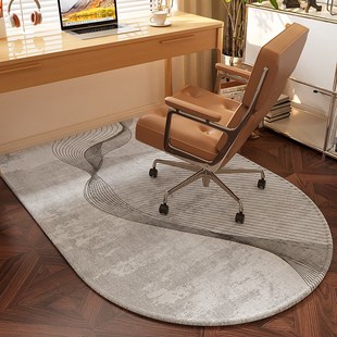 电脑椅子地垫书房学习桌滑轮座椅转椅垫子防滑卧室脚垫梳妆台地毯