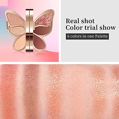 速发Erinde Butterfly Eyeshadow Palette Makeup  Matte Shimmer