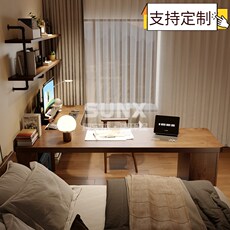 Угол стола 直销新品木转角书桌书柜一体w组合 带抽屉角落拐角l型工作台办公 Other
