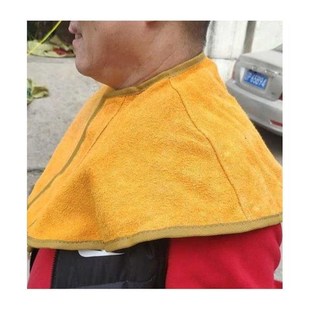 电焊护肩垫牛皮焊工焊接护肩氩弧焊披肩电N焊护肩牛皮搬运耐磨