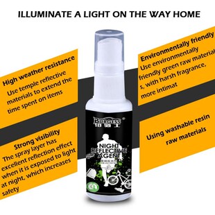 Reflective Luminous Spray Paint Anti Accident Safety Ride Lu