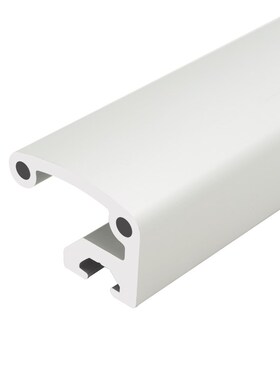 替代AOB02-2436铝合金型材拉手长度切割拉手端盖ARC51-2436-L/R