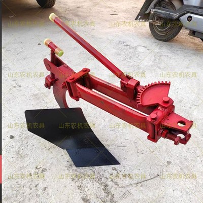 拖拉机微耕机耕地犁开沟犁起垄犁单边右边犁翻土犁单面右面全钢犁