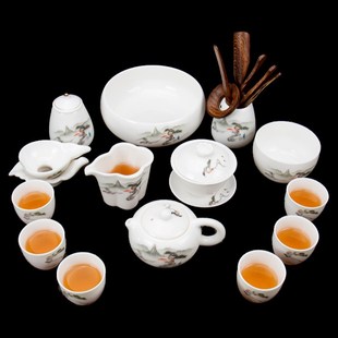 羊脂玉瓷茶杯单杯主人杯个人杯品茗杯茶杯子高端大气上档次功夫杯