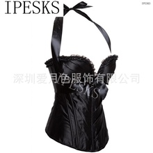 推荐Women Waist Trainer Overbust Corsets Shaper Bowknot Halt