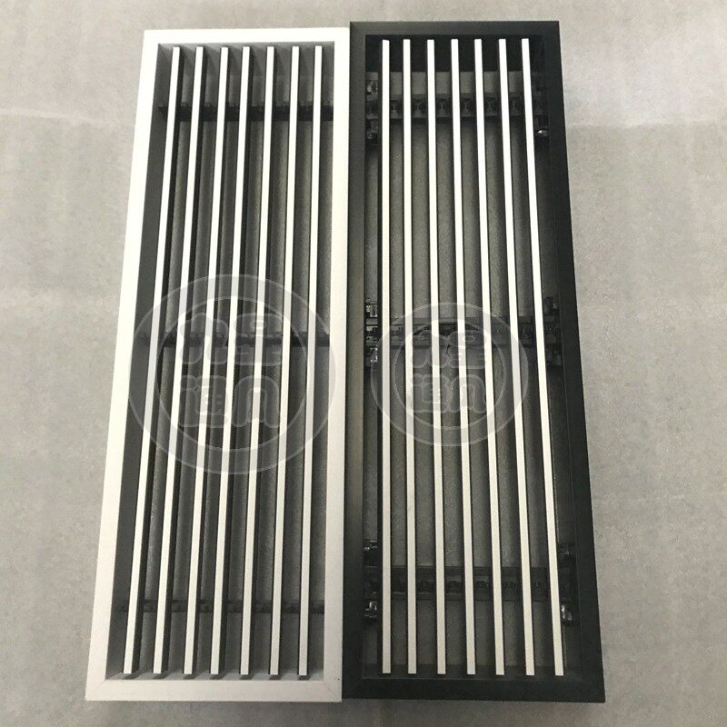 abs中央空调出风口线型风口 无边框回风口 检修格栅条形加长定制