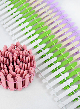 现货100cm/rolli 3cm 5cm Wooden Fencing Wood Barrier DIY Mini