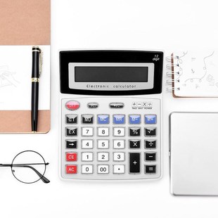 Portable Electronic Calculator Scientific Anti-skid Office/M