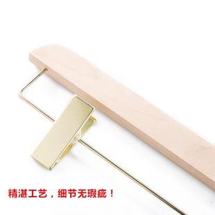 架裤 服装 实木裤 夹防滑无痕V挂裤 子专用家用晾裙子汉服 店裤 衣架裤